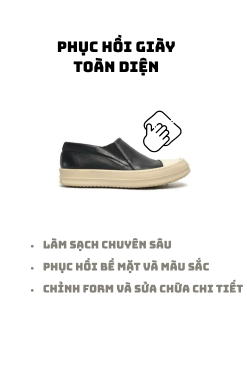 phục hồi giày toàn diện