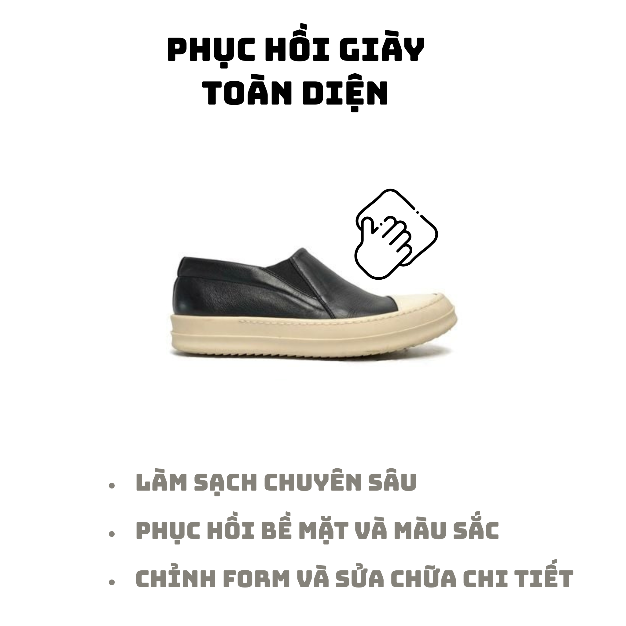 phục hồi giày toàn diện phục hồi giày toàn diện