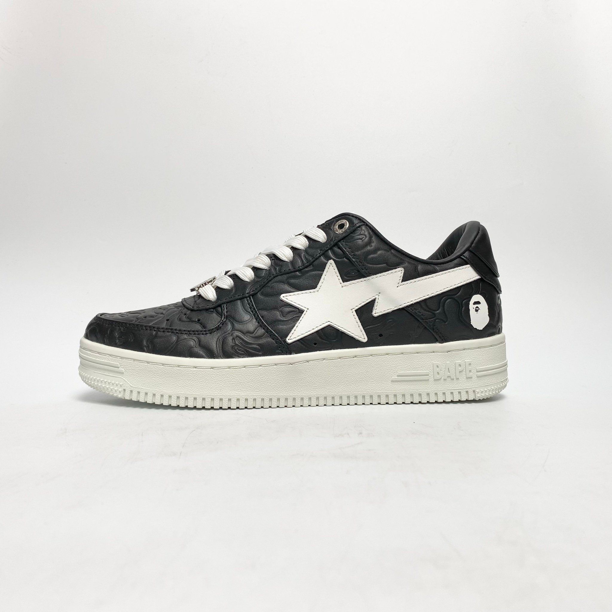 a bathing ape bape low black white a bathing ape bape low black white