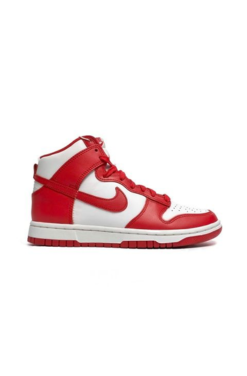 nike dunk high championship white red