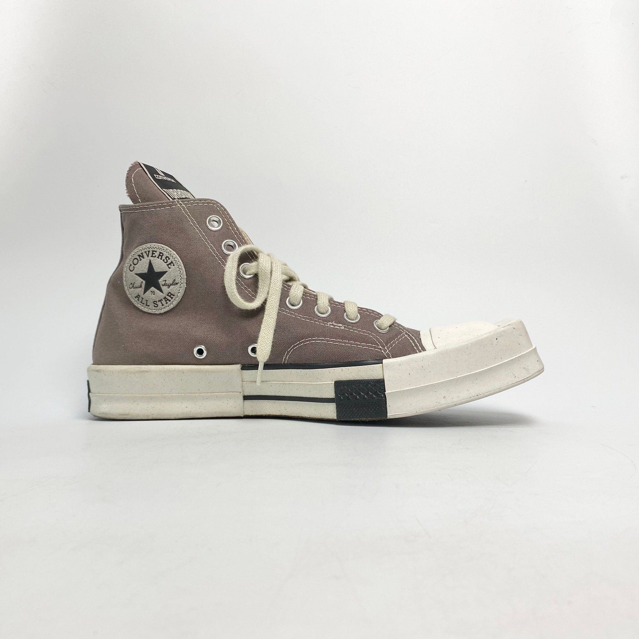 converse rick owens x turbodrk chuck iron converse rick owens x turbodrk chuck iron